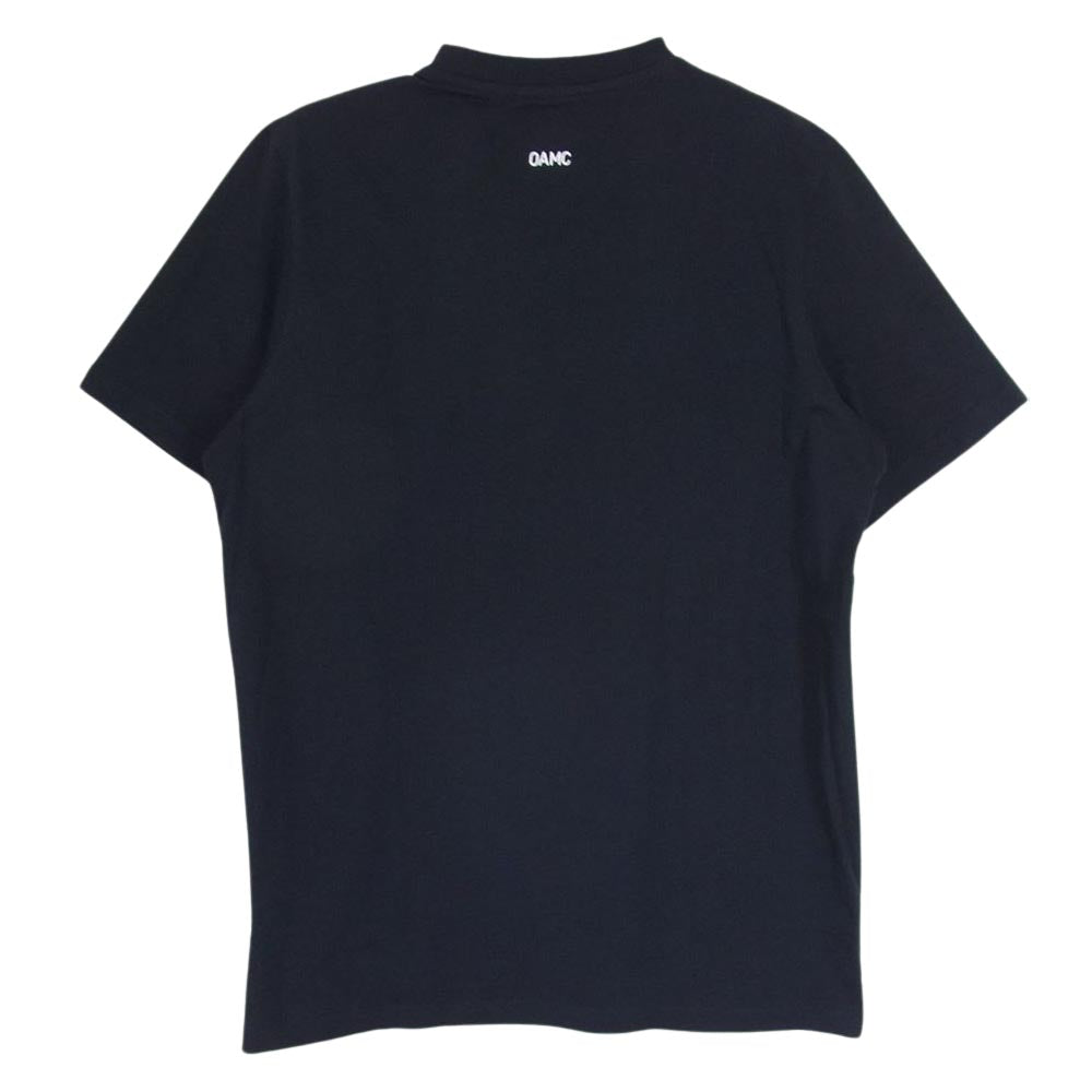 OAMC I024072 × Ron Herman ロンハーマン 別注 コットン クルーネック ポケット 半袖 Tシャツ ネイビー ネイビー系 XS【中古】