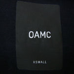 OAMC I024072 × Ron Herman ロンハーマン 別注 コットン クルーネック ポケット 半袖 Tシャツ ネイビー ネイビー系 XS【中古】