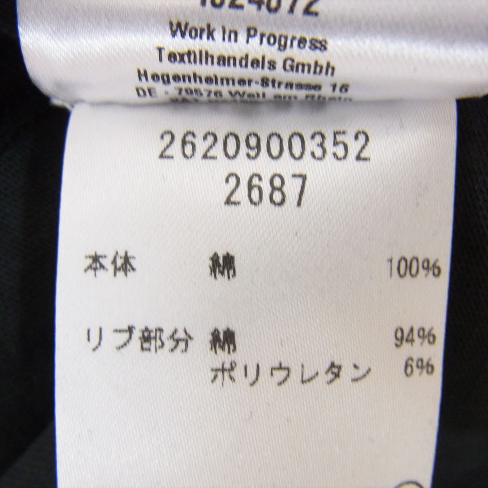 OAMC I024072 × Ron Herman ロンハーマン 別注 コットン クルーネック ポケット 半袖 Tシャツ ブラック系 XS【極上美品】【中古】