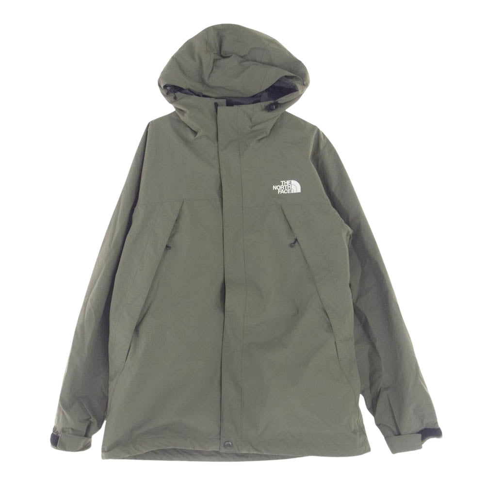 THE NORTH FACE ノースフェイス NP61630 Scoop Jacket スクープ ジャケット カーキ系 S【中古】