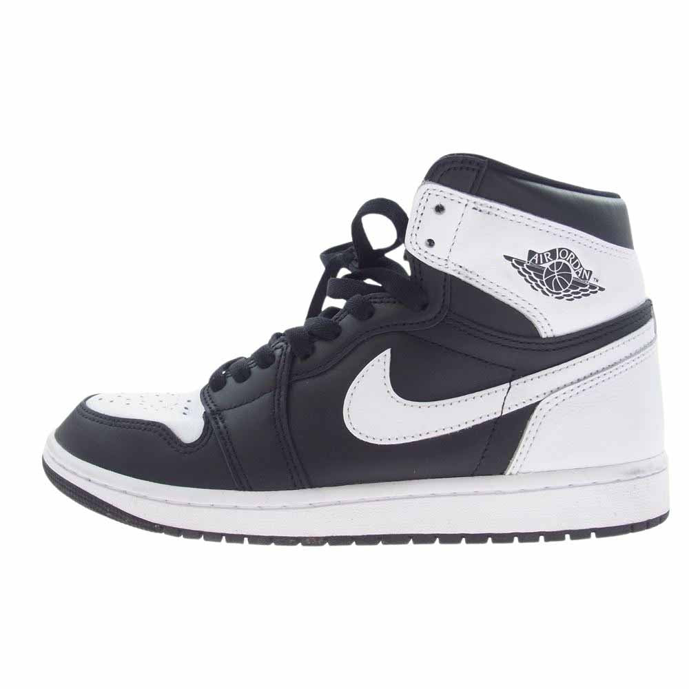 NIKE ナイキ DZ5485-010 AIR JORDAN 1 RETRO HIGH OG エアジョーダン 1 レトロ ハイカット スニーカー ホワイト系 ブラック系 26cm【中古】