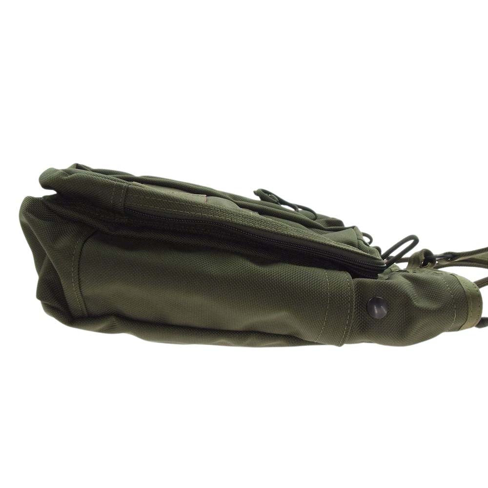 BRIEFING ブリーフィング BS TOTE TALL バリスティックナイロン トートバッグ オリーブグリーン系【美品】【中古】