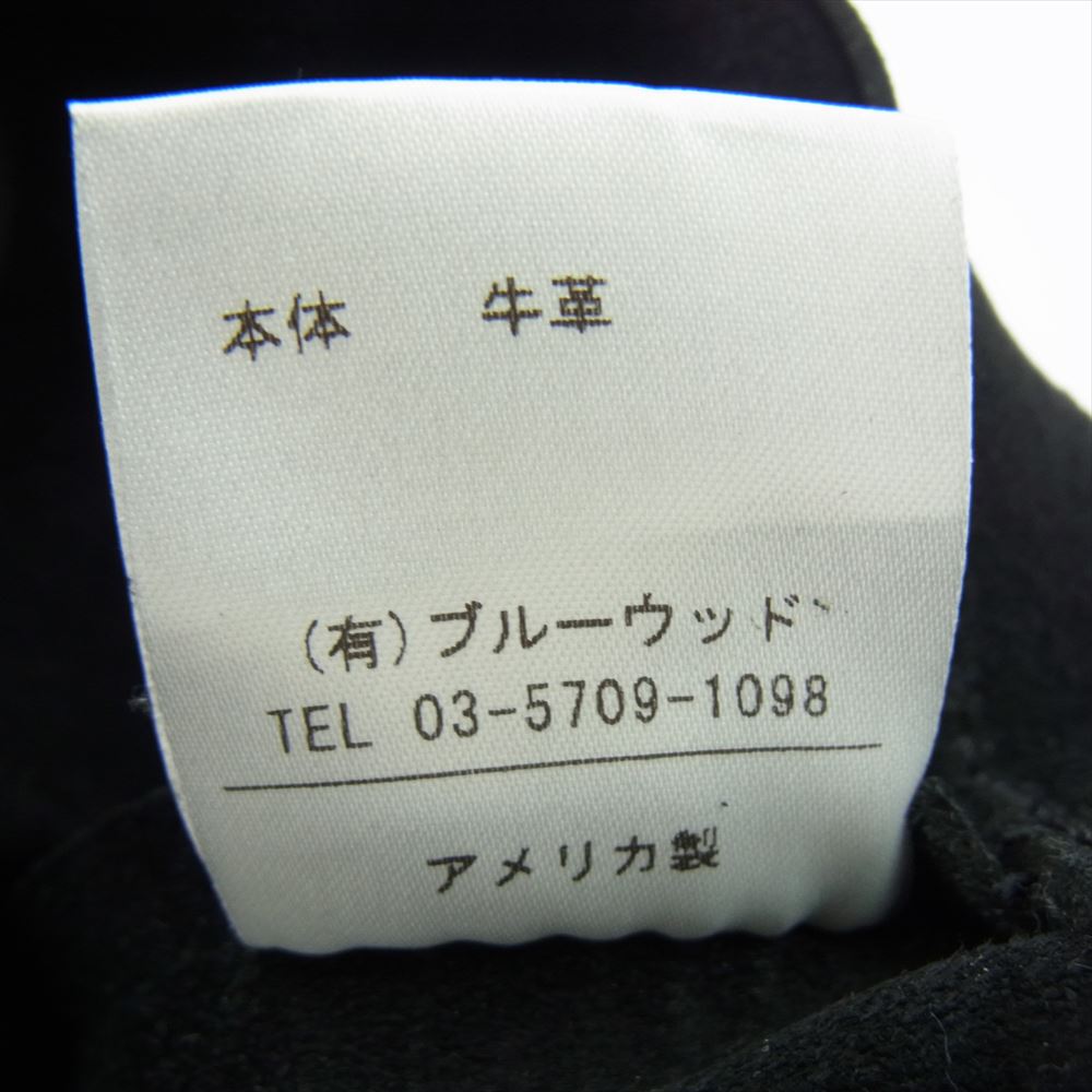 VANSON バンソン 21941 EXCLUSIVE FOR Ron Herman ロンハーマン 別注 スエードレザー トートバッグ ブラック系【中古】