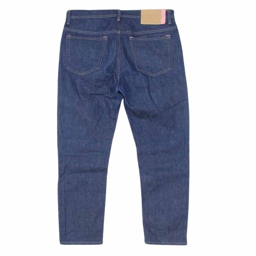 ACNE STUDIOS アクネストゥディオズ Bla Konst ブラコンスト RIVER INDIGO リバーインディゴ 1152-343-0238 デニム ストレート パンツ 33/32 インディゴブルー系 33【中古】