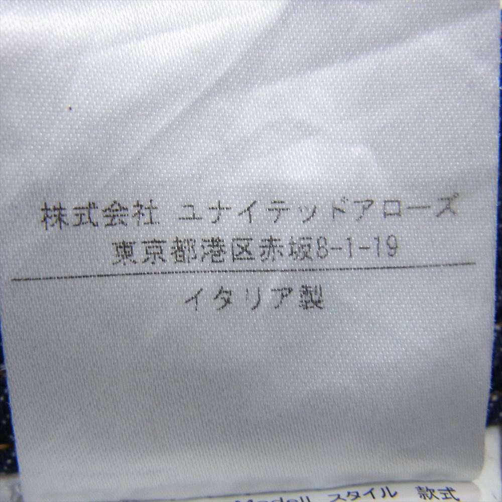 ACNE STUDIOS アクネストゥディオズ Bla Konst ブラコンスト RIVER INDIGO リバーインディゴ 1152-343-0238 デニム ストレート パンツ 33/32 インディゴブルー系 33【中古】