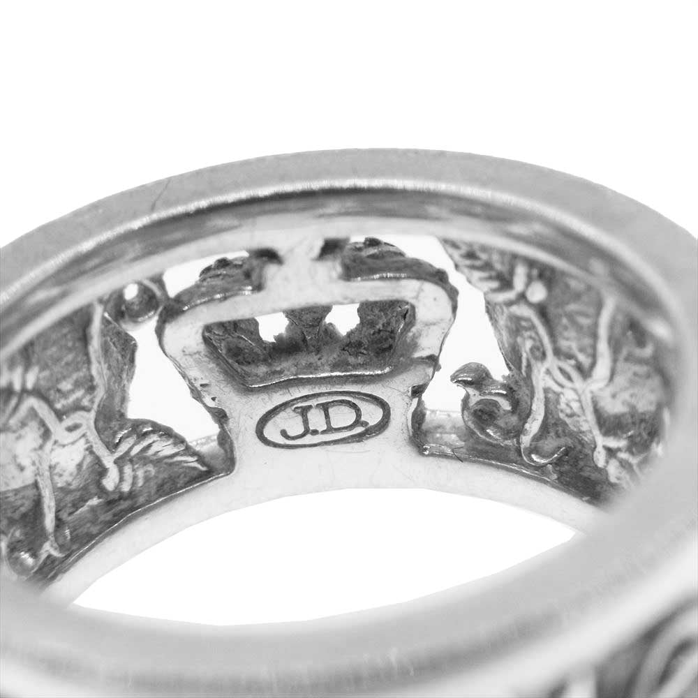 Justin Davis ジャスティンデイビス SRJ210 MY LOVE マイ ラブ リング 指輪 シルバー系【中古】