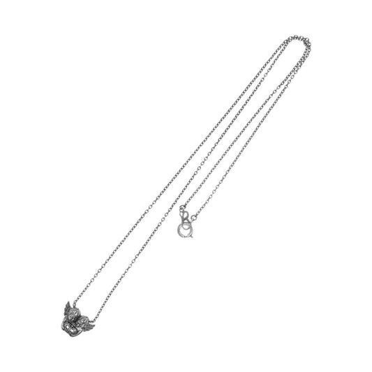 Justin Davis ジャスティンデイビス SNJ635 ANGERIC DREAM エンジェル ドリーム クラウン ネックレス シルバー系【中古】