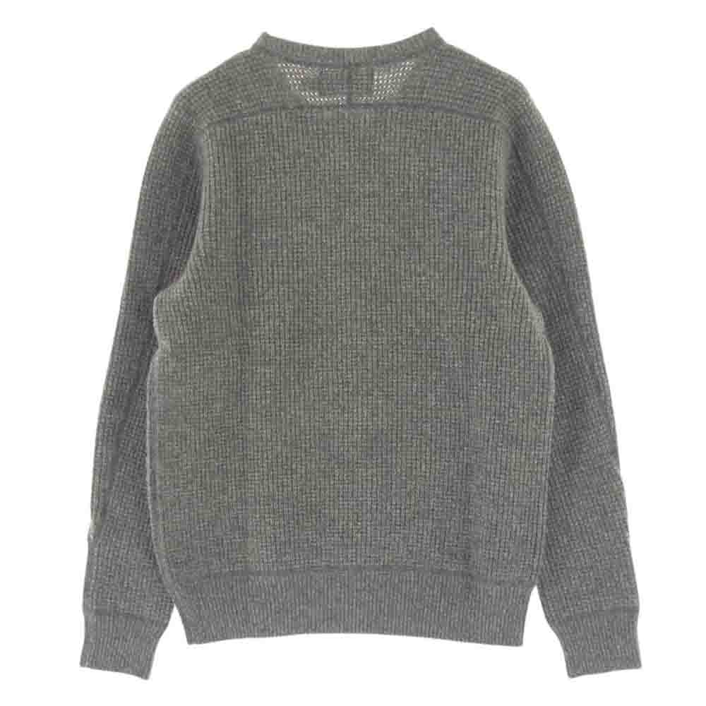 RRL ダブルアールエル カシミヤ100％ 黒タグ 前V ローゲージ ワッフル