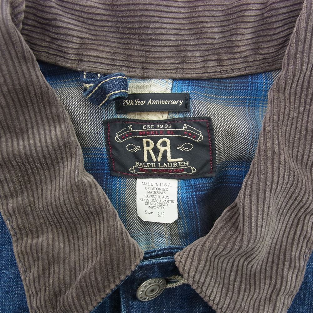 RRL ダブルアールエル USA製 LIMITED EDITION 25th ANNIVERSARY CHORE