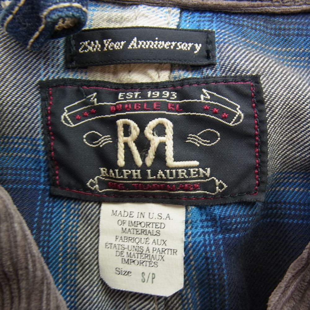 DOUBLE RL LIMITED EDITION カバーオール デニム RRL RRL ダブルアールエル USA製 LIMITED EDITION 25th ANNIVERSARY CHORE