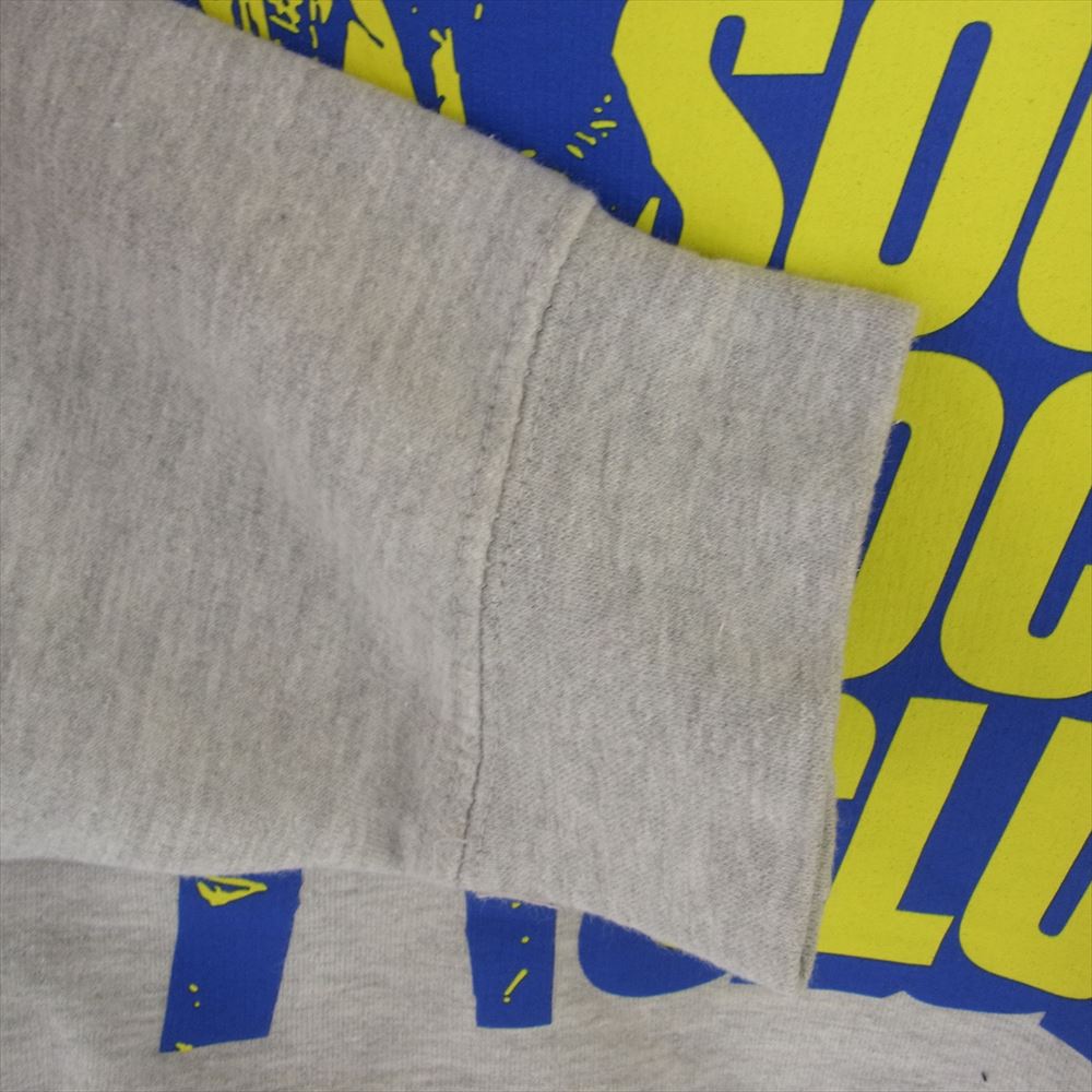 HYSTERIC GLAMOUR ヒステリックグラマー 22SS SS3000P Anti Social Social Club ASSC アンチソーシャルソーシャルクラブ クルーネック スウェット トレーナー グレー系 L【中古】