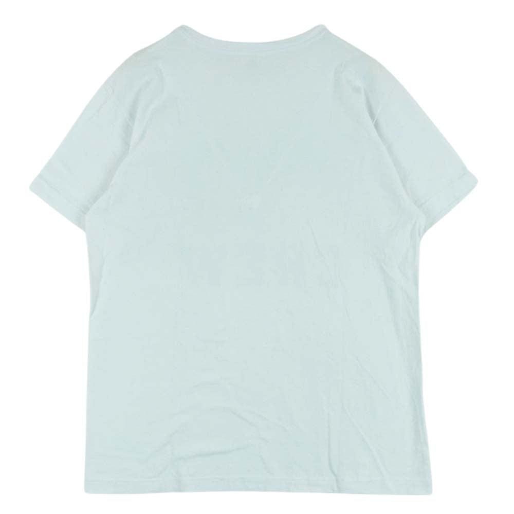 Buzz Rickson's バズリクソンズ USA製 NAVY CREW T Shirt TEE ネイビー クルー 半袖 Tシャツ ホワイト系 M【中古】