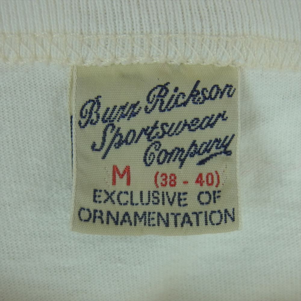Buzz Rickson's バズリクソンズ 日本製 Flying Tigers T Shirt  TEE フライングタイガー 半袖 Tシャツ オフホワイト系 M【中古】