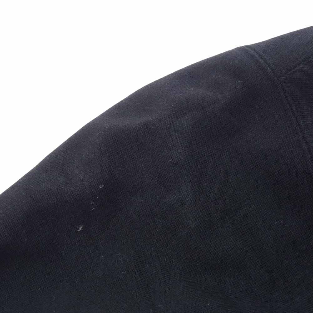 ウエストライド ヘビーウェイト プリント ジップ アップ スウェット パーカー ブラック系 40【中古】
