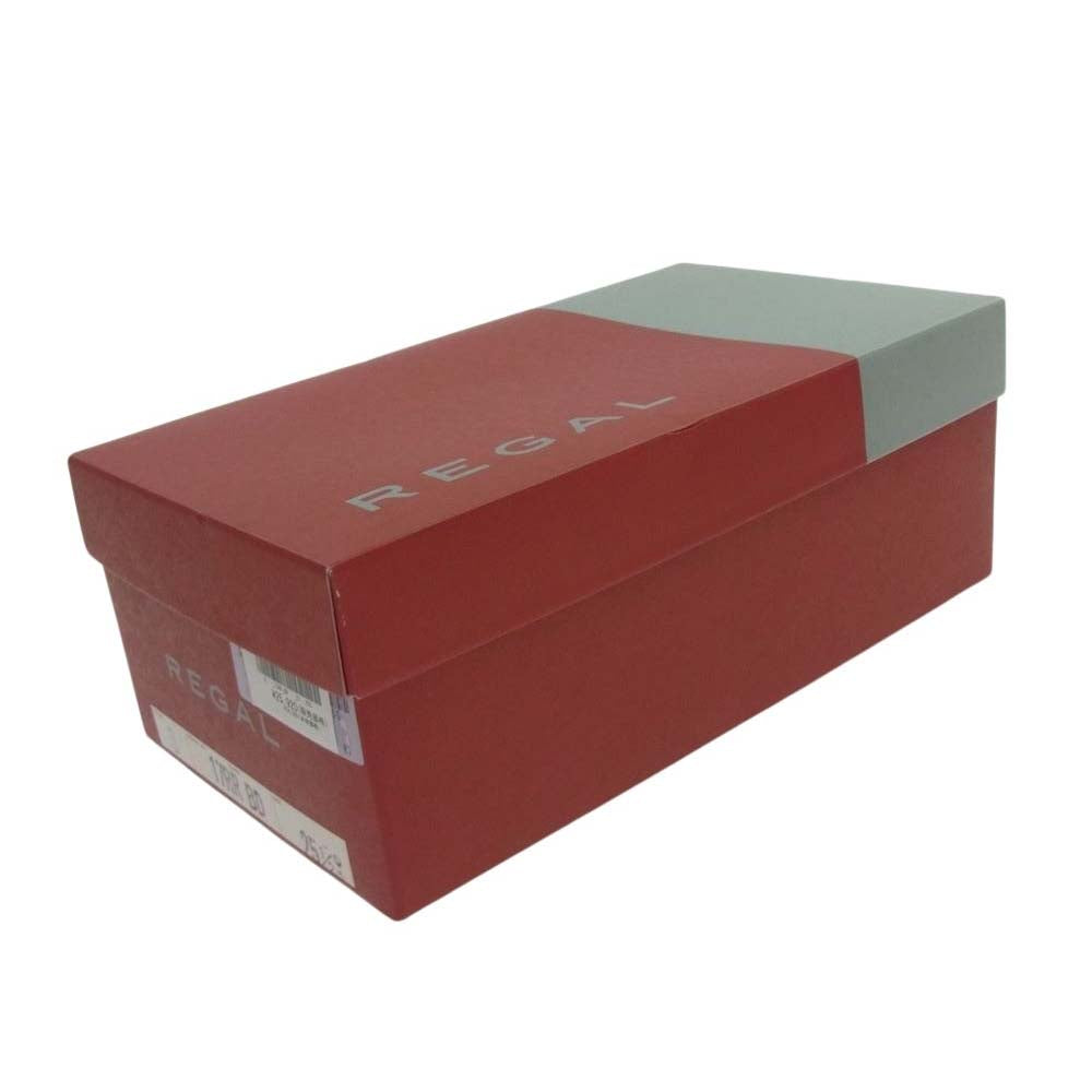 REGAL リーガル 17RR BD ダブルモンク ストラップ ハイブリッドラバー ソール ドレスシューズ ブラック系 25.5cm【中古】