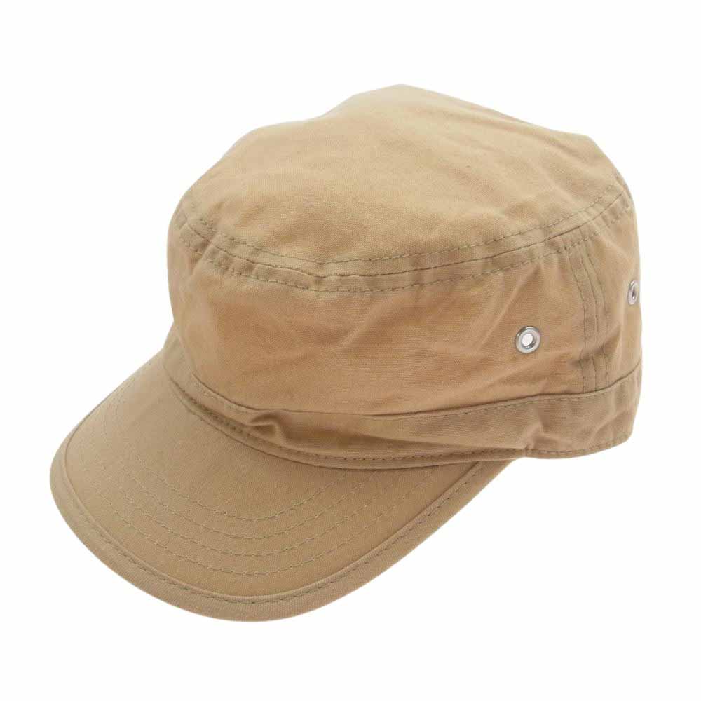 Nigel Cabourn ナイジェルケーボン ワーク キャップ 帽子 ライトブラウン系【中古】