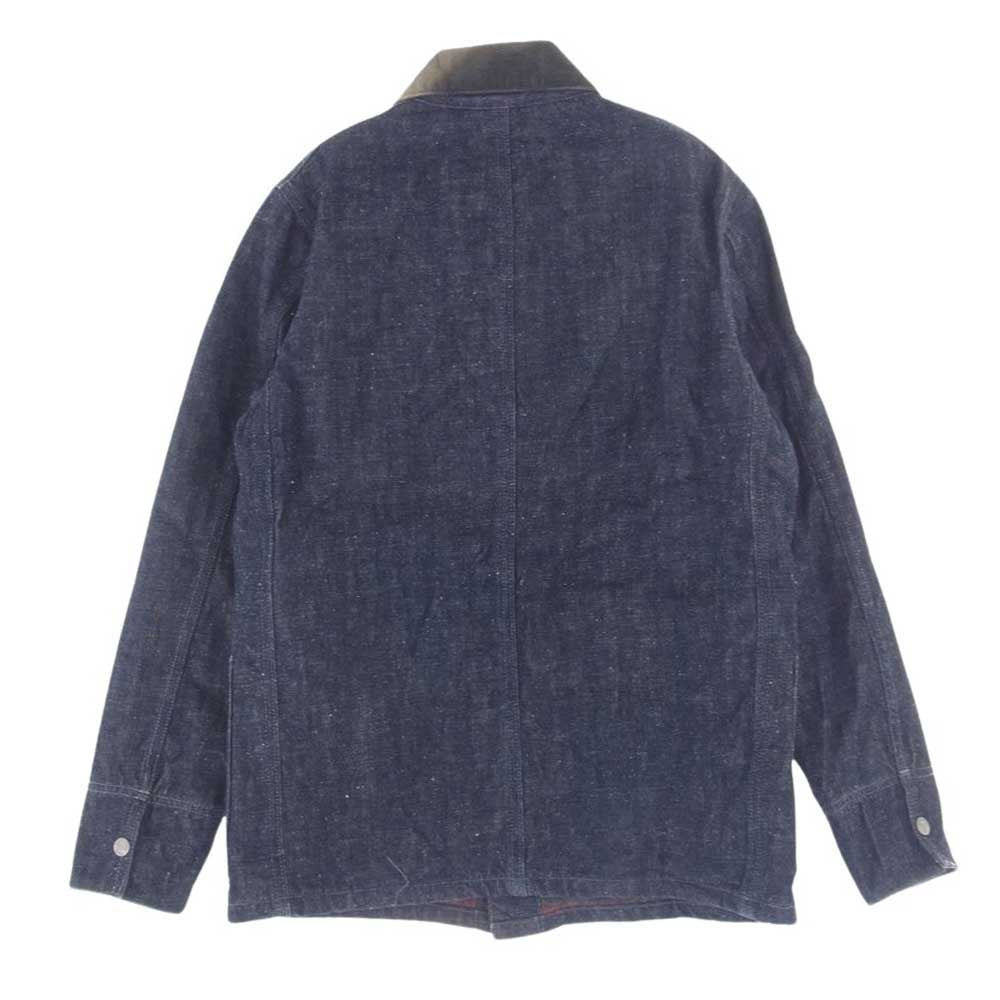 カーターズ 裏地ブランケット デニム カバーオール デニムジャケット インディゴブルー系 XS【中古】