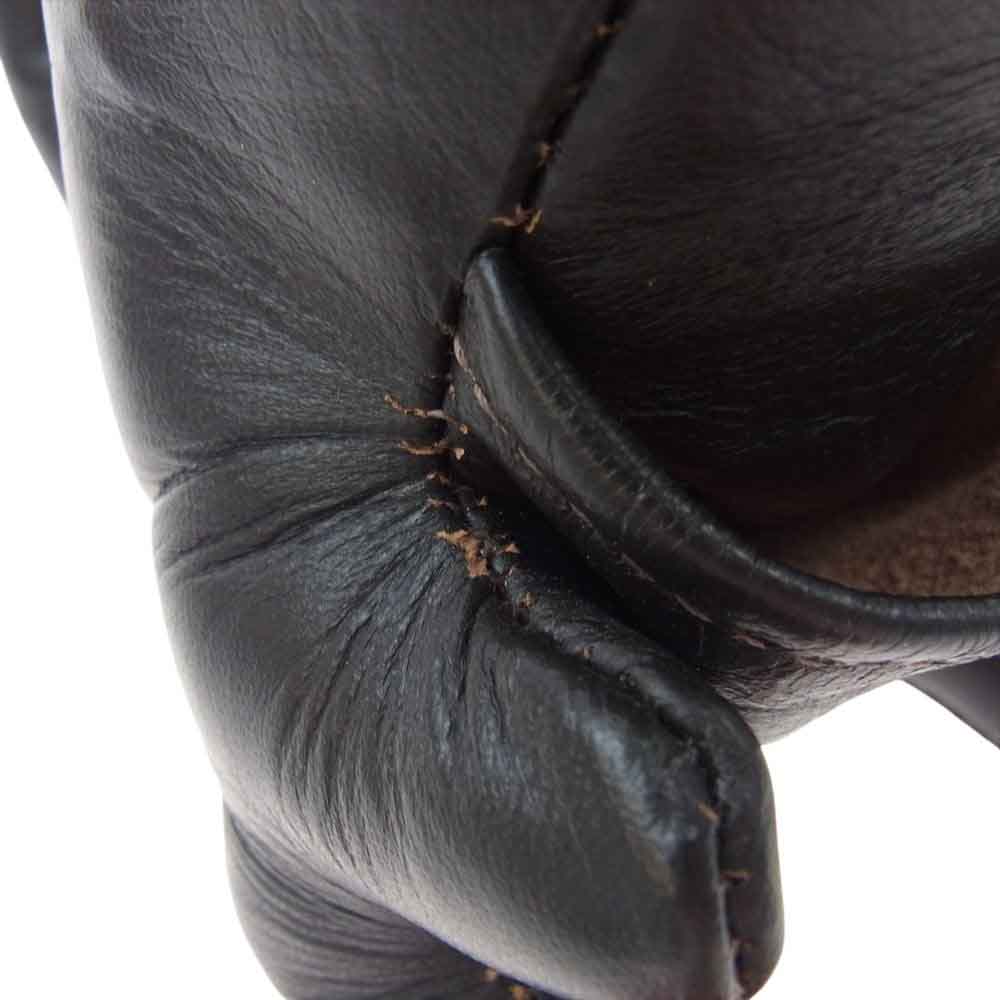 The REAL McCOY'S ザリアルマッコイズ HORSEHIDE ANIMALS ホースハイド レザー アニマル ぬいぐるみ カンガルー ダークブラウン系【中古】