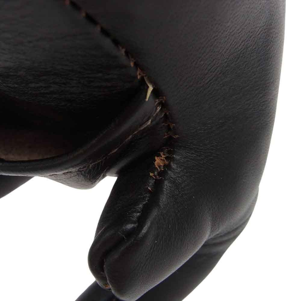 The REAL McCOY'S ザリアルマッコイズ HORSEHIDE ANIMALS ホースハイド レザー アニマル ぬいぐるみ カンガルー ダークブラウン系【中古】