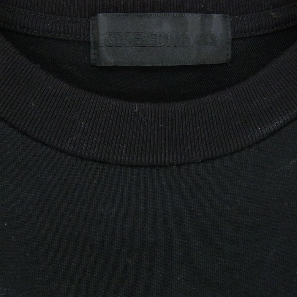 GOD SELECTION XXX ゴッドセレクション GX-S21-ST-11 GX-S21-ST-11 プリント Tシャツ ブラック系 L【中古】