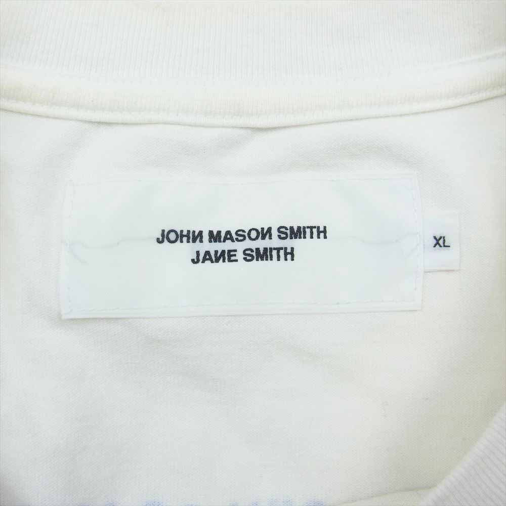 ジョンメゾンスミス ジェーンスミス アーティストプリント ノースリーブ カットソー Tシャツ ホワイト系 XL【中古】