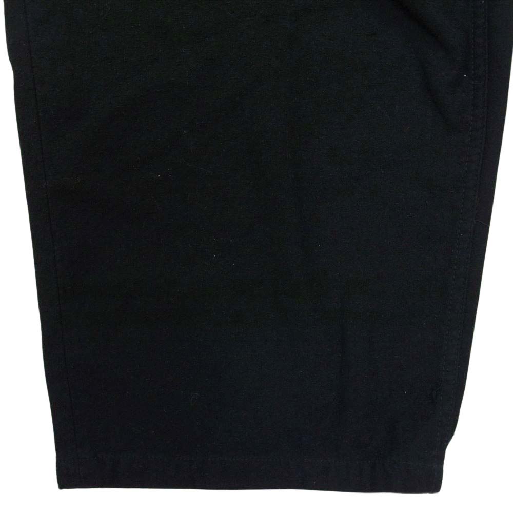COOTIE クーティー Silknep Back Twill 2 Tuck Easy Pants シルクネップ バックツイル ツータック イージー パンツ ブラック系 L【中古】