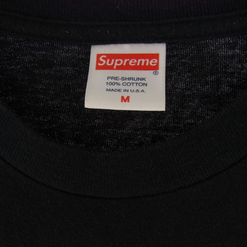 Supreme シュプリーム 23SS Eyewear Tee アイウェア Tシャツ ブラック系 M【中古】