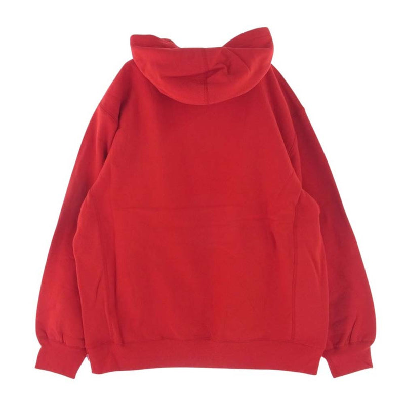 Supreme シュプリーム 21SS Small Box Hooded Sweatshirt スモールボックスロゴ フーデッド スウェットシャツ パーカー レッド系 L【美品】【中古】