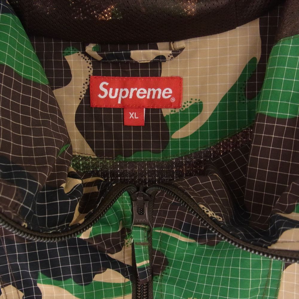 Supreme シュプリーム 21AW Support Unit Nylon Ripstop Jacket カモフラ ナイロン リップストップ ジャケット XL【美品】【中古】