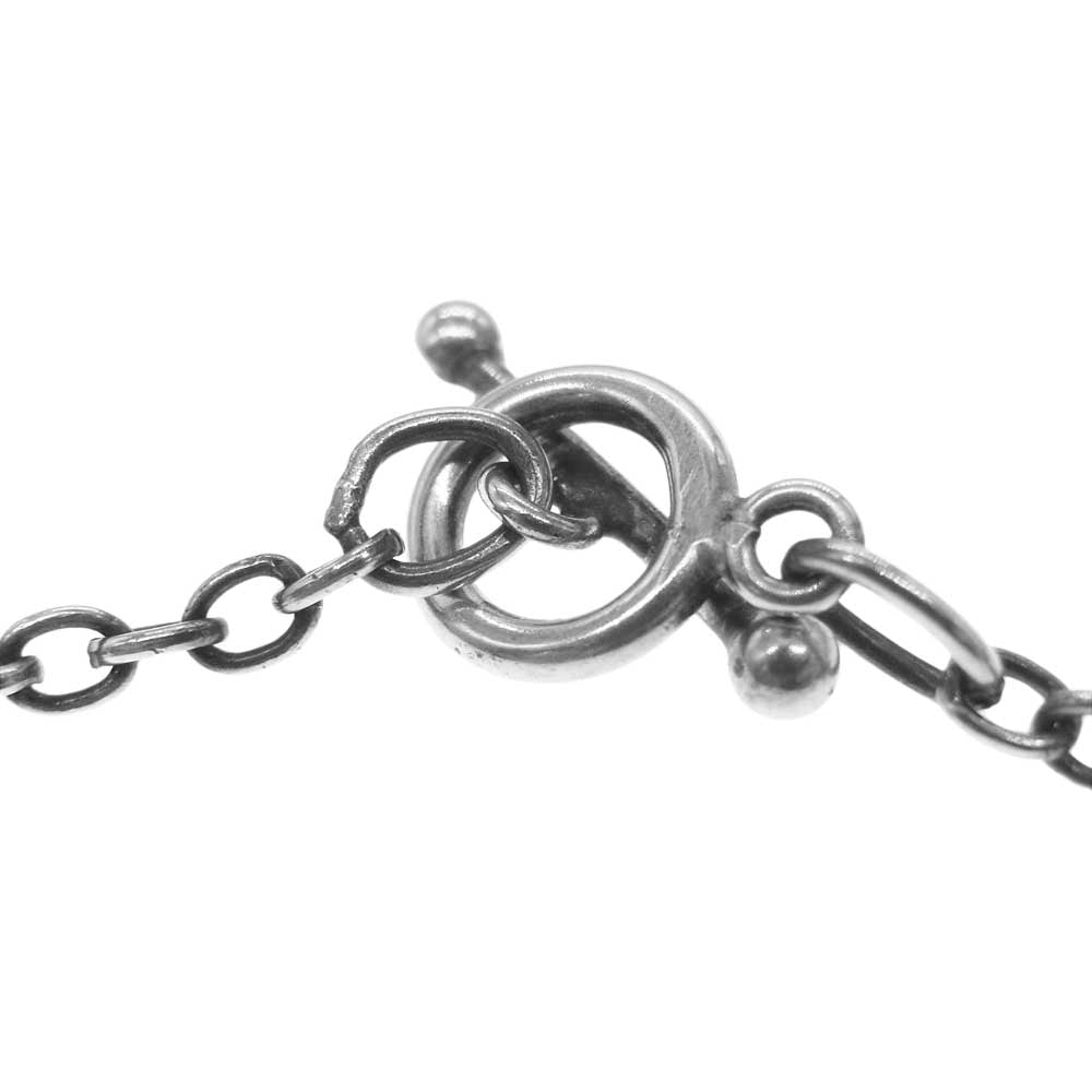 Georg Jensen ジョージジェンセン 50A リーフ Tバー チェーン ネックレス シルバー系【中古】