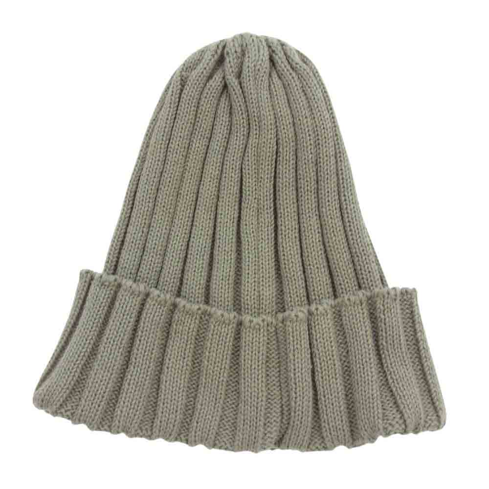 ROTTWEILER ロットワイラー  Knit Cap ニット キャップ 帽子　 ベージュ系 L ONESIZE【中古】
