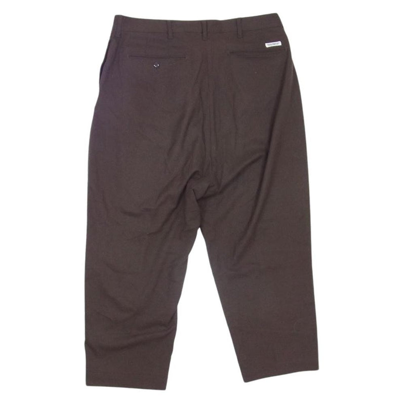 COOTIE クーティー CTE-19A107 T/R Sarrouel Trousers サルエル トラウザー パンツ ブラウン系 XL【中古】