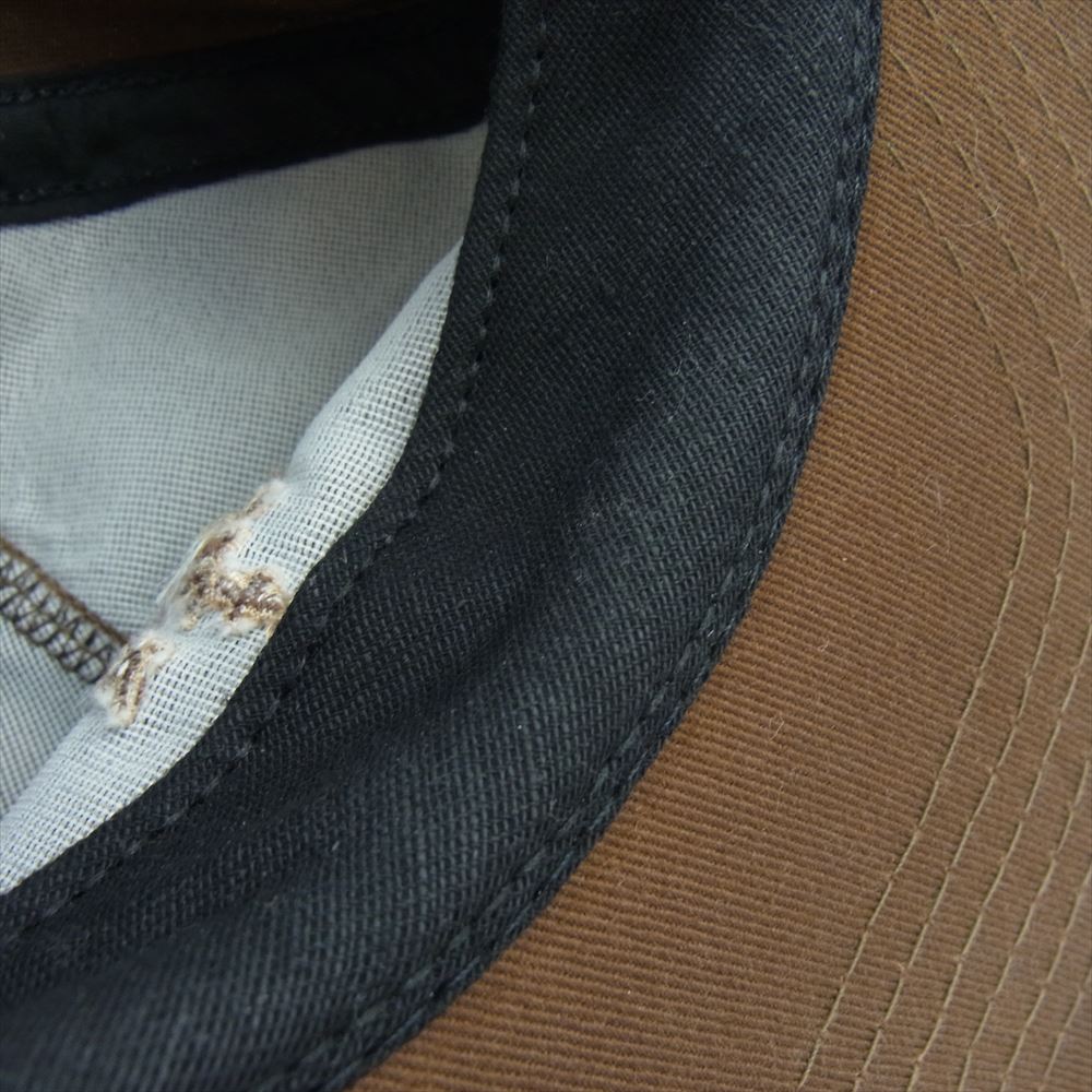 カクタスジャック USA製 Travis Scott トラヴィススコット ロゴ ベースボールキャップ ブラウン系【中古】