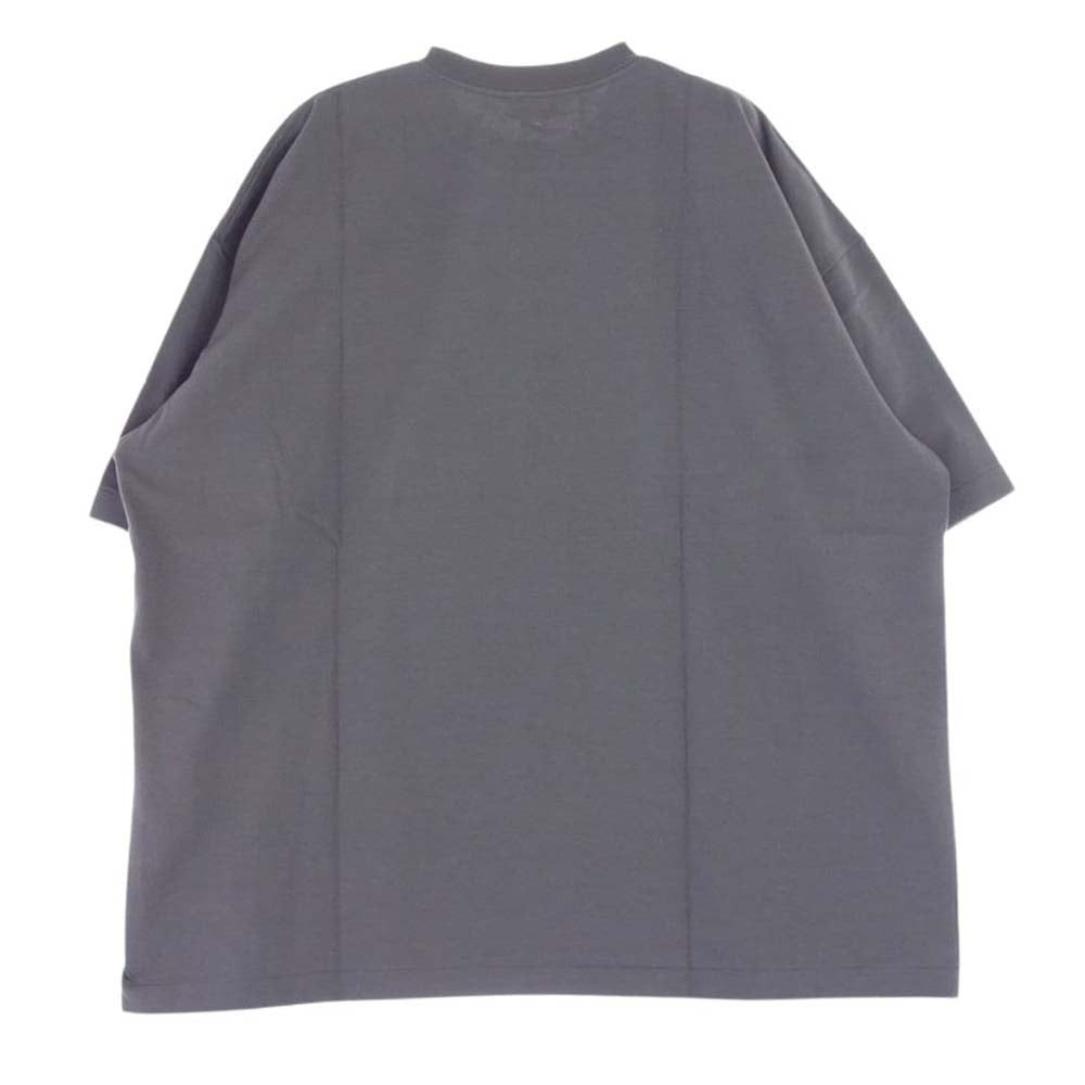 COOTIE クーティー 22ss CTE-22S311 Suvin Heavy Weight Oversized  ヘビーウェイト オーバーサイズ 半袖 Tシャツ グレー系 M【美品】【中古】