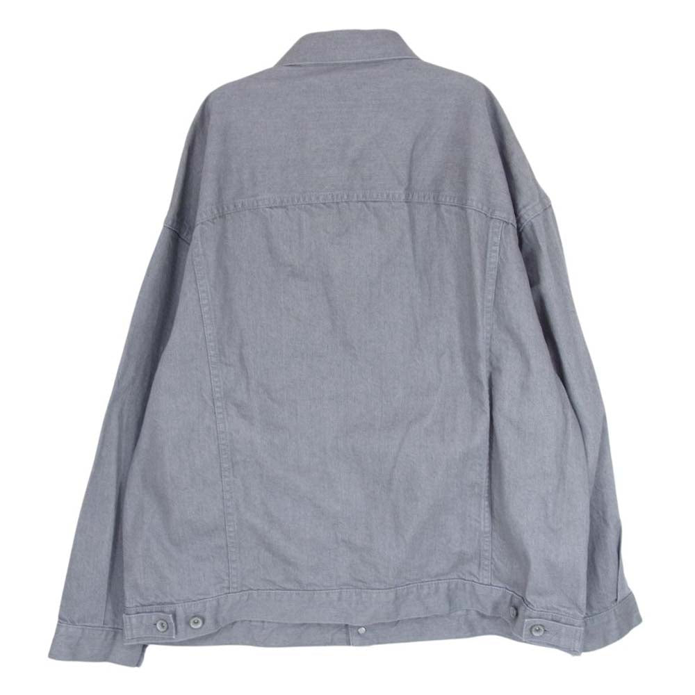 COOTIE クーティー Raza Denim Jacket 12ozオリジナルデニム オーバーサイズ デニムジャケット グレー系 XL【中古】