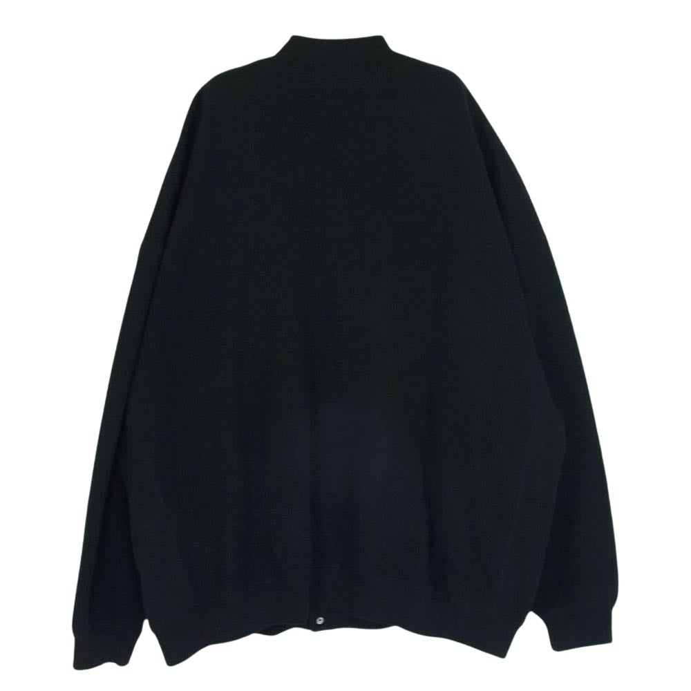 COOTIE クーティー 20AW Heavy Waffle Snap Cardigan ワッフル スナップ 長袖 カーディガン ブラック系 L【中古】