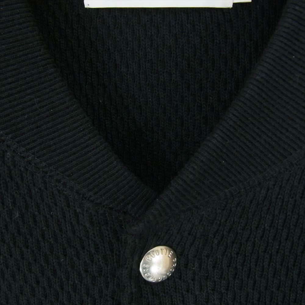 23AW COOTIE クーティー ヘビー　ハニカム　スナップ　カーディガン 23AW COOTIE クーティー ヘビー ハニカム スナップ カーディガン