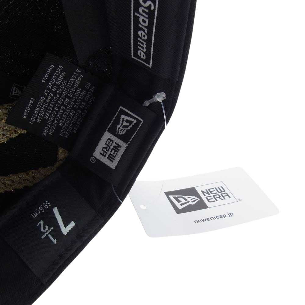 Supreme シュプリーム 23AW JESUS PIECE S LOGO NEW ERA ジーザスピース Sロゴ キャップ  ブラック系 59.6【新古品】【未使用】【中古】