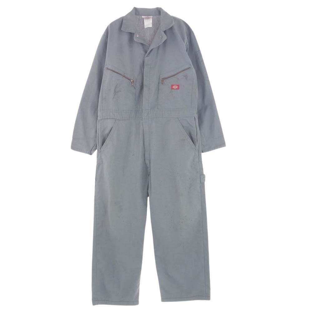 Dickies ディッキーズ YKK USAジップ ツナギ オールインワン グレー系【中古】