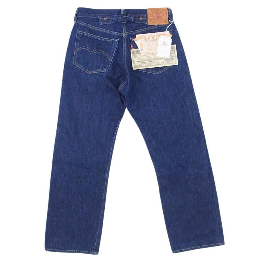 Levi's リーバイス PC9-37501-0010 Vintage Clothing LVC ヴィンテージクロージング アメリカ製 1937年 501XX 復刻版 BIG E ダブルエックス ビッグイー フライボタン 赤耳 セルビッジ ストレート デニム パンツ インディゴブルー系 31【中古】