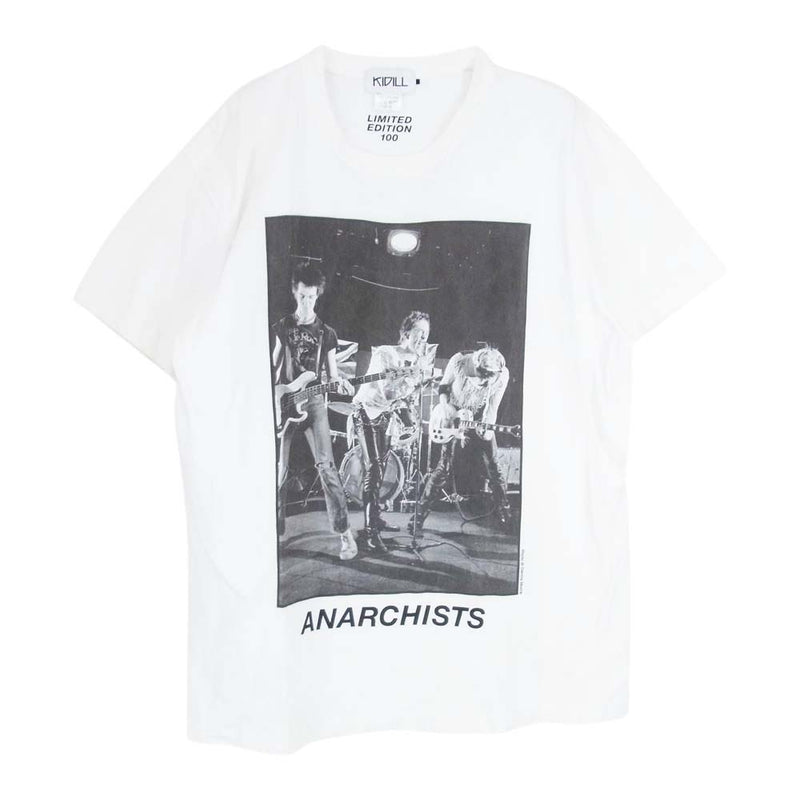 キディル SEX PISTOLS 003 セックス ピストルズ プリント Ｔシャツ  ホワイト系 free【中古】