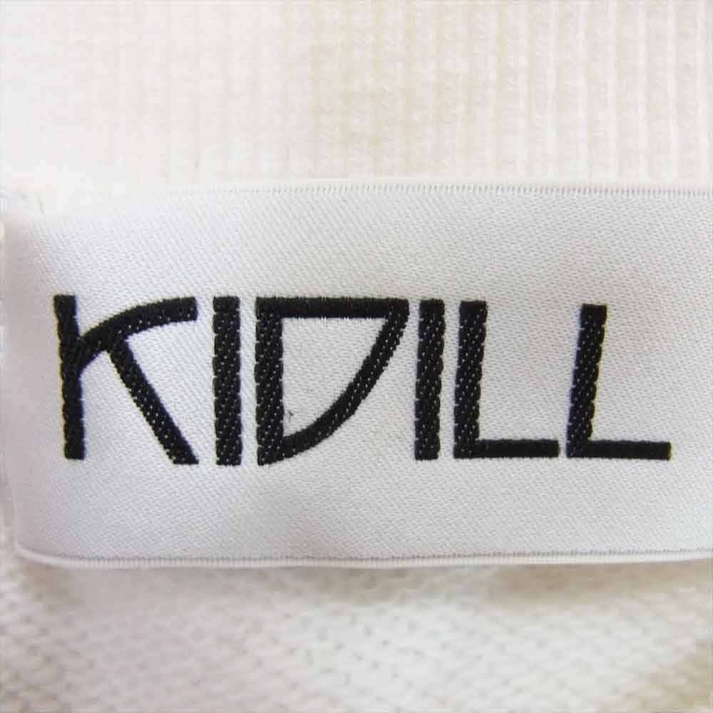 キディル 18AW KL299 THE DAMNED ダムド フォト プリント スウェット トレーナー ホワイト系 FREE【中古】