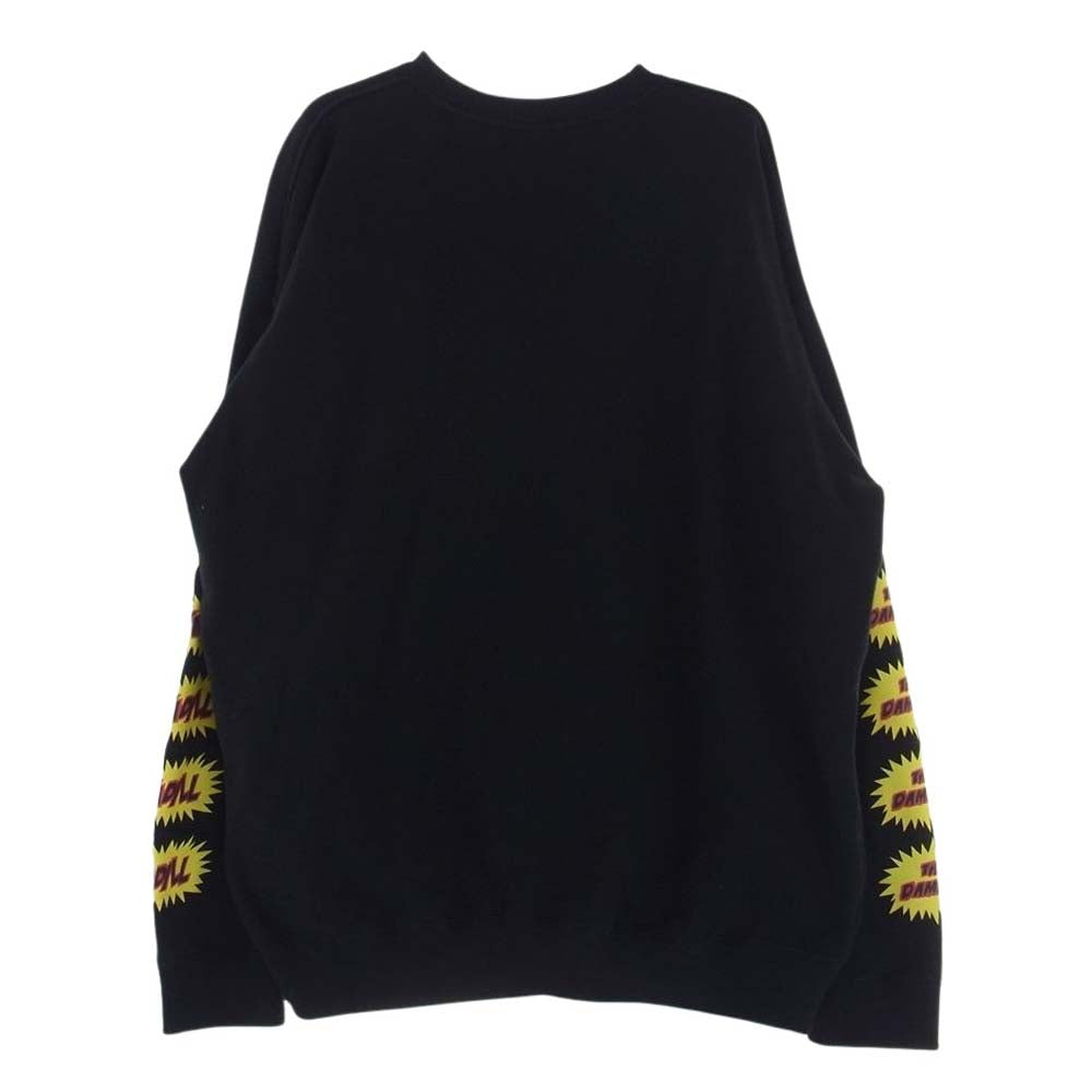 キディル 18AW KL299 THE DAMNED ダムド フォト プリント スウェット トレーナー ブラック ブラック系 FREE【中古】