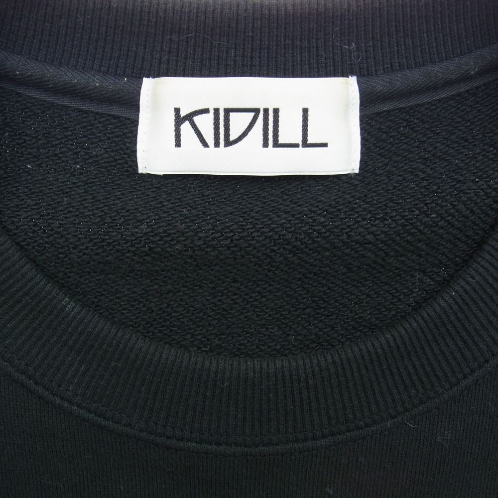キディル 18AW KL299 THE DAMNED ダムド フォト プリント スウェット トレーナー ブラック ブラック系 FREE【中古】