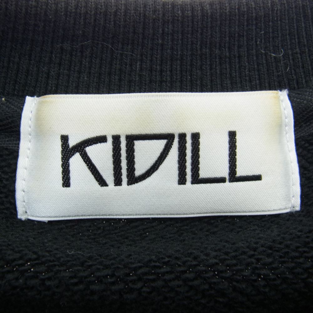 キディル 18AW KL299 THE DAMNED ダムド フォト プリント スウェット トレーナー ブラック ブラック系 FREE【中古】