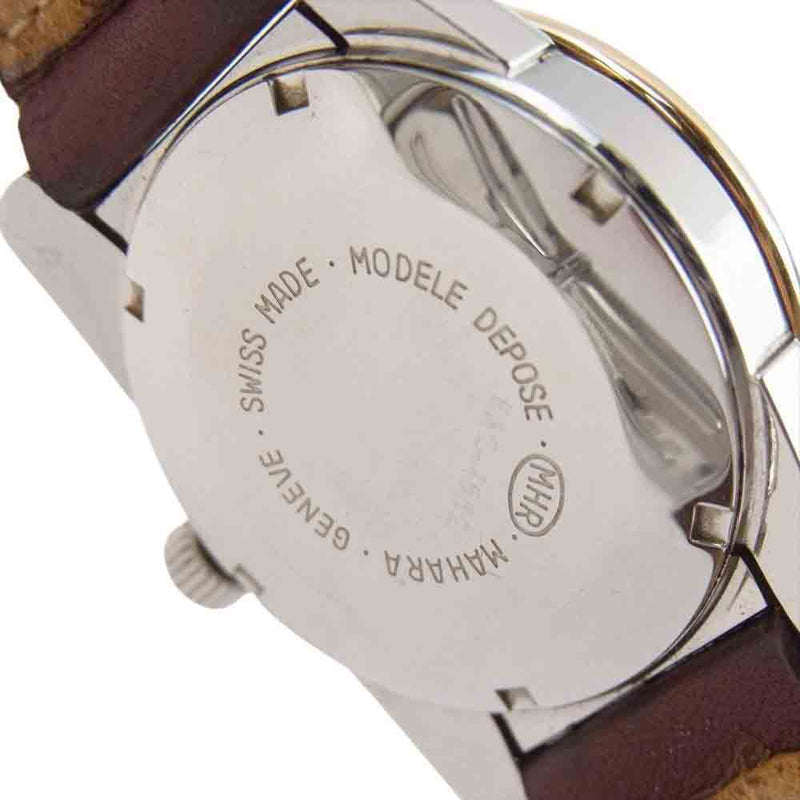 マハラ BA2-4882 スイス製 DEPOSE オートマチック 自動巻 腕時計　 ブラウン系【中古】