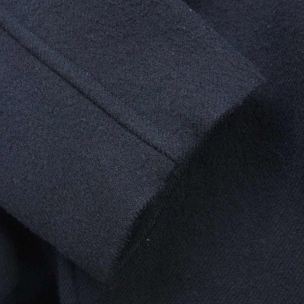 COMOLI コモリ 18AW N03-04007 ウール ショールカラー コート  ダークネイビー系 2【中古】