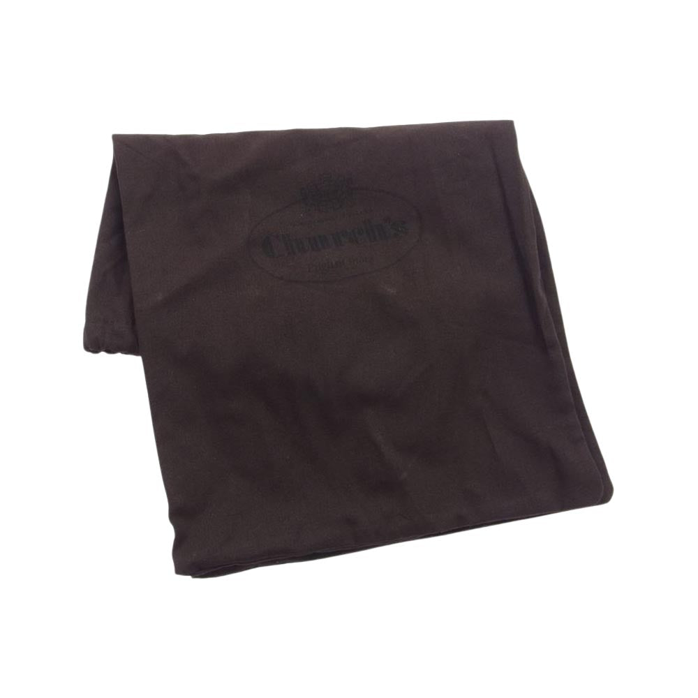CHURCH'S チャーチ EEB001 SHANNON POLISHED BINDER シャノン ポリッシュド バインダー プレーントゥ レザー シューズ ブラック系 7【新古品】【未使用】【中古】
