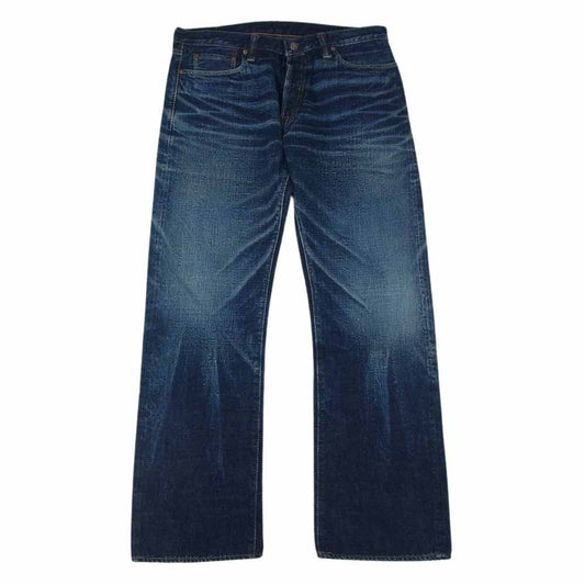 ピュアブルージャパン セルビッチ ボタンフライ ボタンフライ デニム パンツ ジーンズ インディゴブルー系 36【中古】