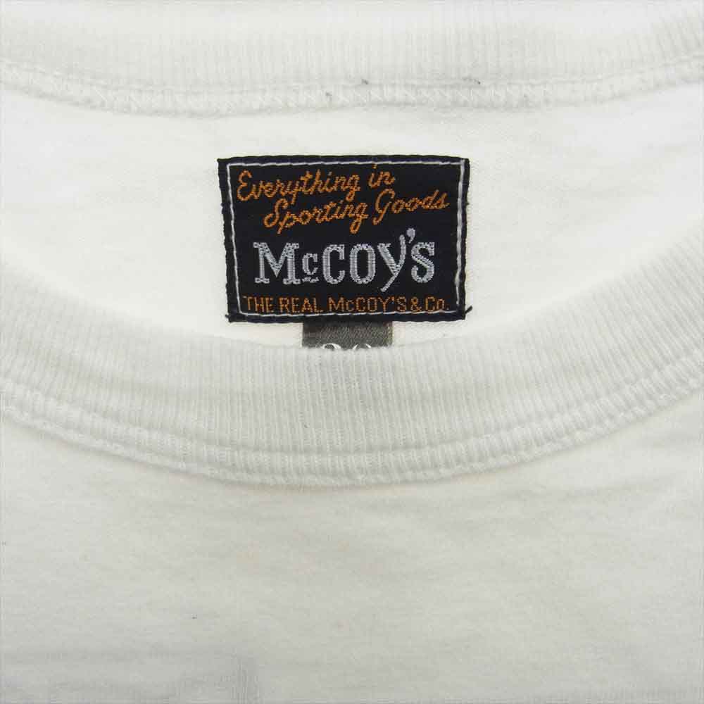 The REAL McCOY'S ザリアルマッコイズ ALL THE WAY プリント Ｔシャツ ホワイト系 M【中古】